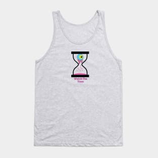 Hour Glass | Eye | Abstract Time Artwork Tank Top